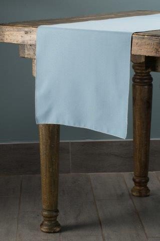 Classic Solid Slate Blue table runner